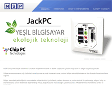 Tablet Screenshot of nsp.com.tr